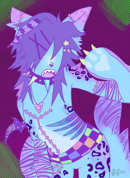 Complex half body (10$, colored 11$, shaded 12$)